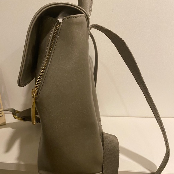 Matt and Nat mini fabi vegan leather sage backpack - Picture 2 of 6